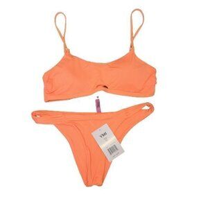 NWT YMI Sun Orange Bikini Size XL​​​​​​​​​​